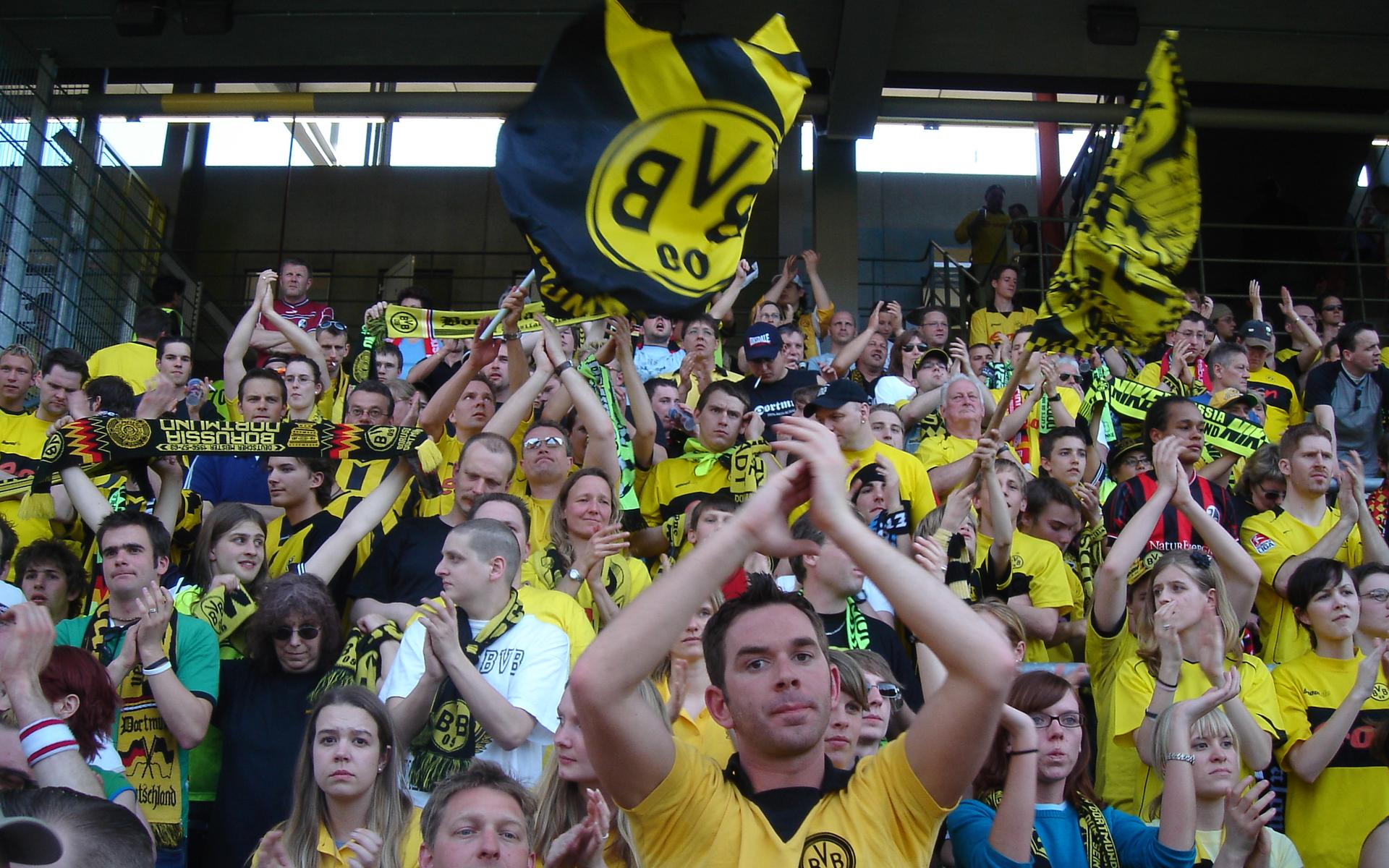 Fussballfans des BVB