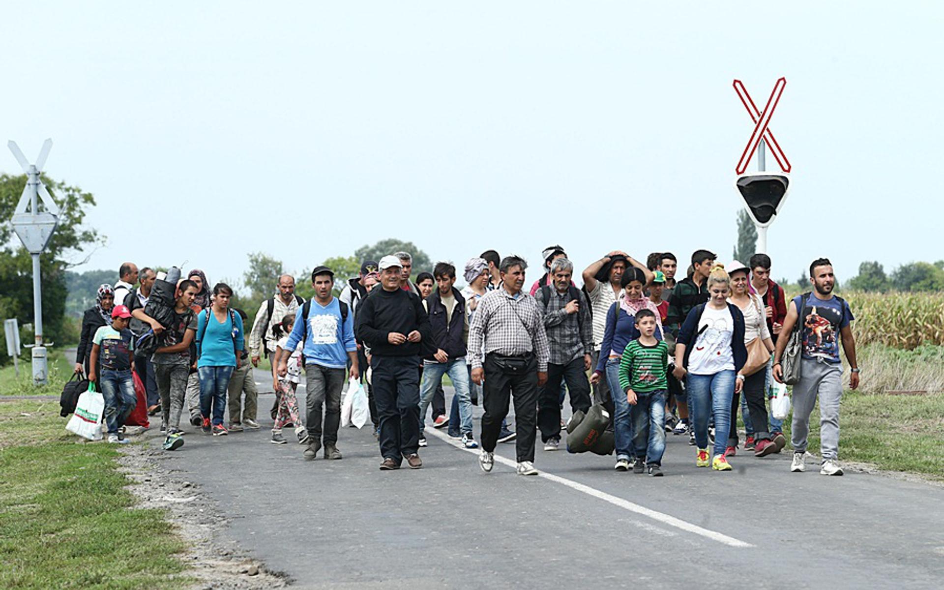 Flüchtlinge (Symbolbild)