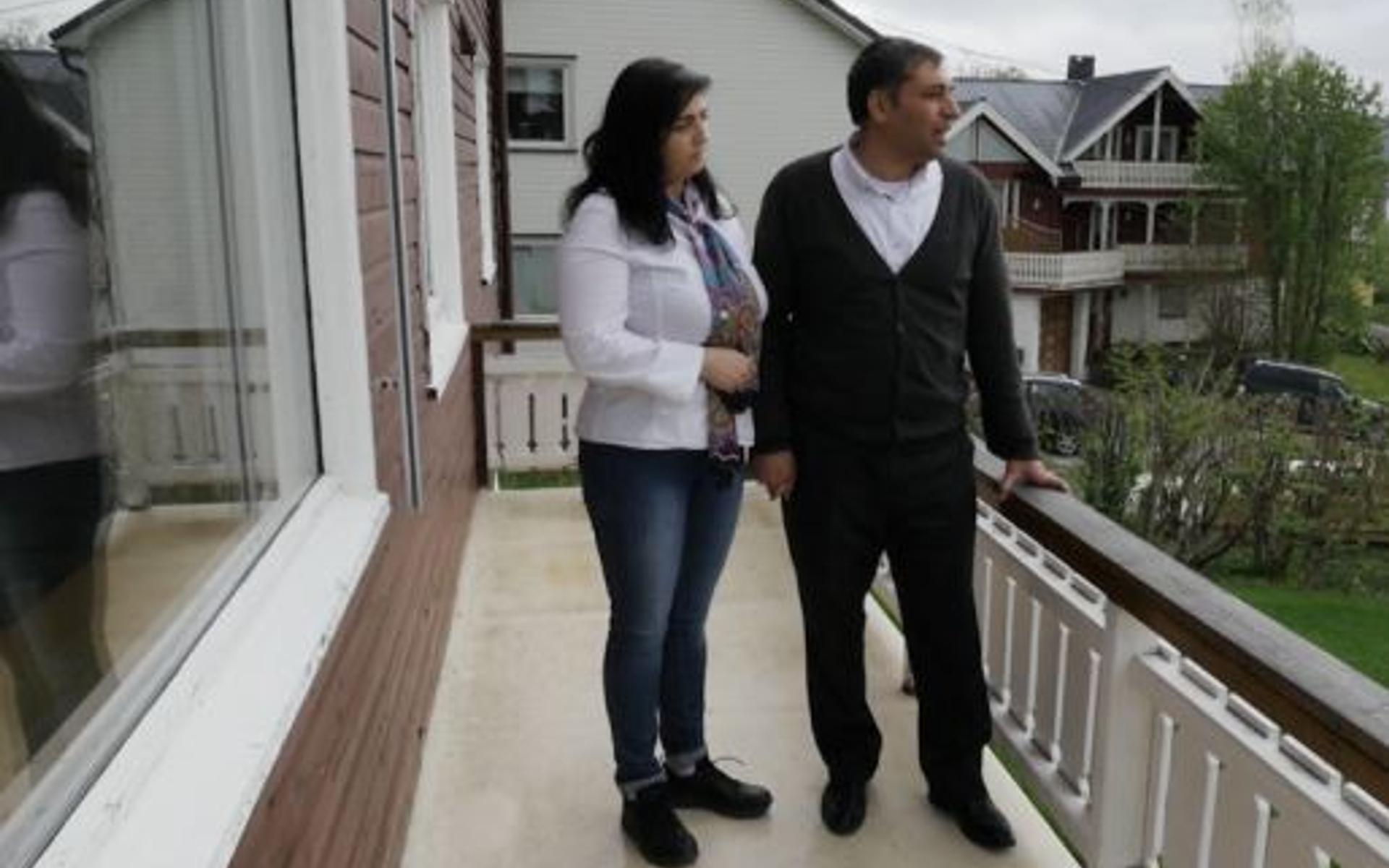 Saeed Ziadah mit Ehefrau
