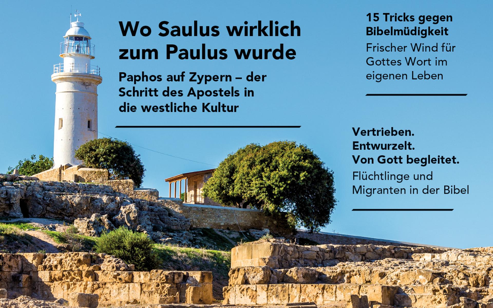 Cover des Magazins «Faszination Bibel»