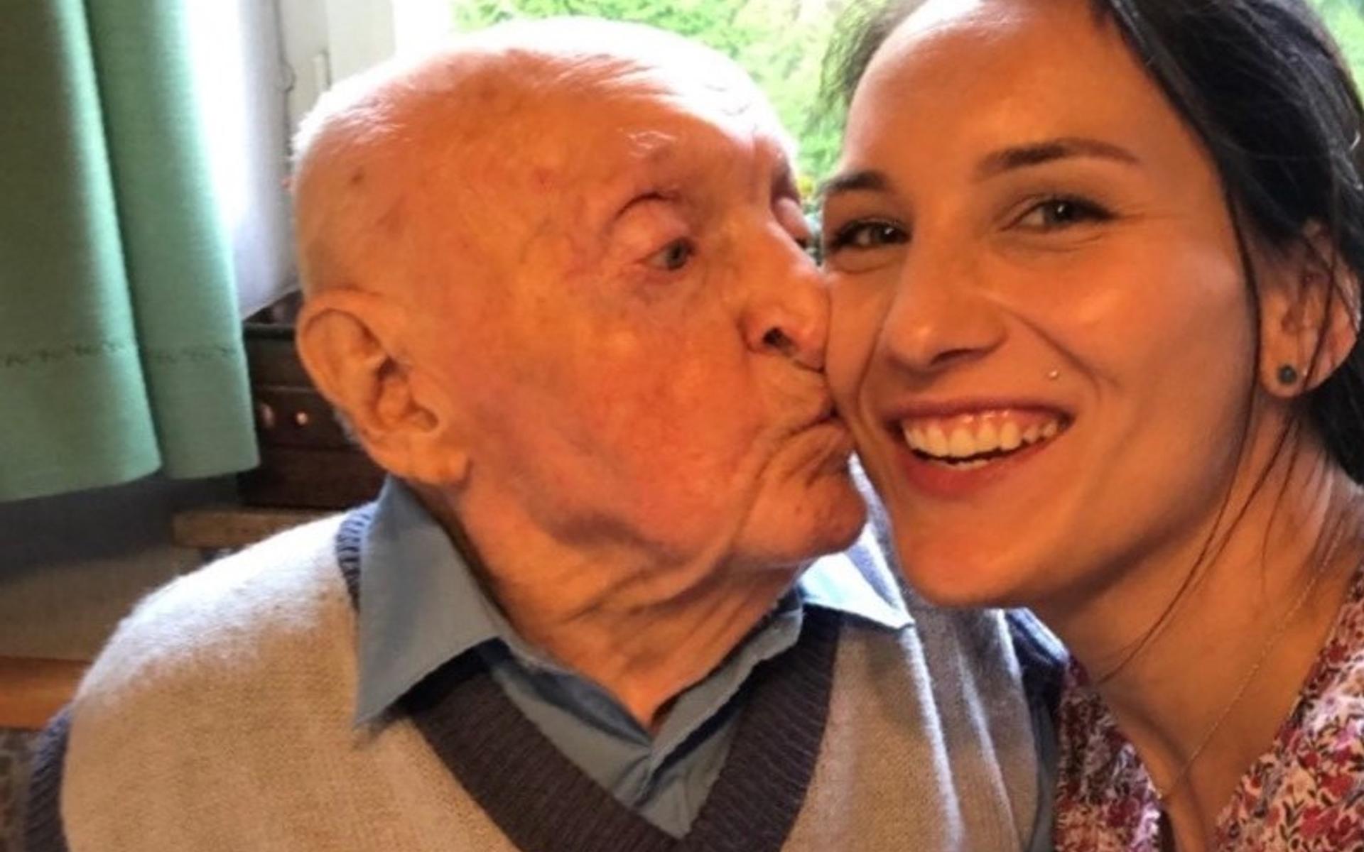 Sandy Bucher versteht sich bestens mit dem Grossvater ihres Mannes