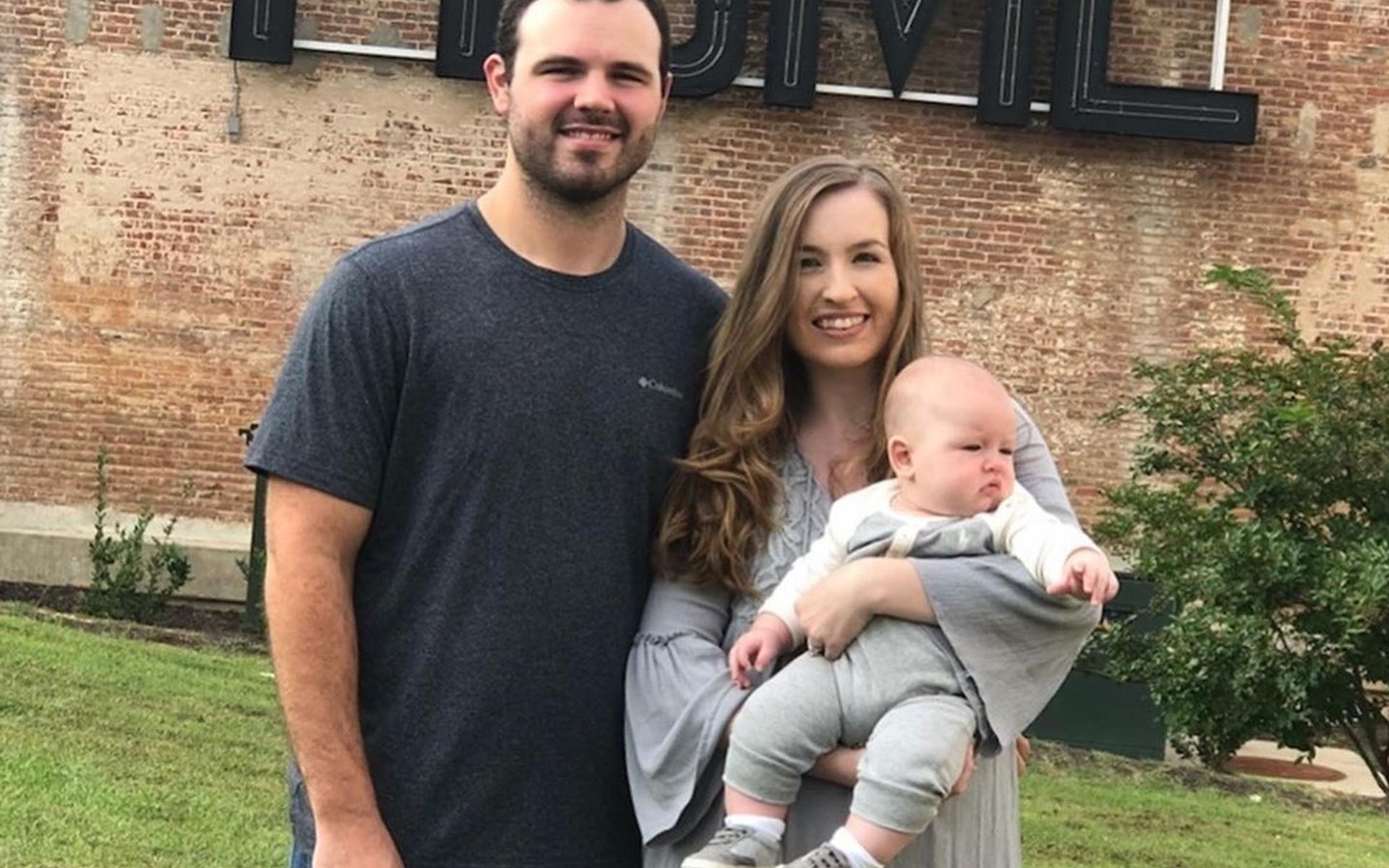 Blake Bivens mit seiner Familie
