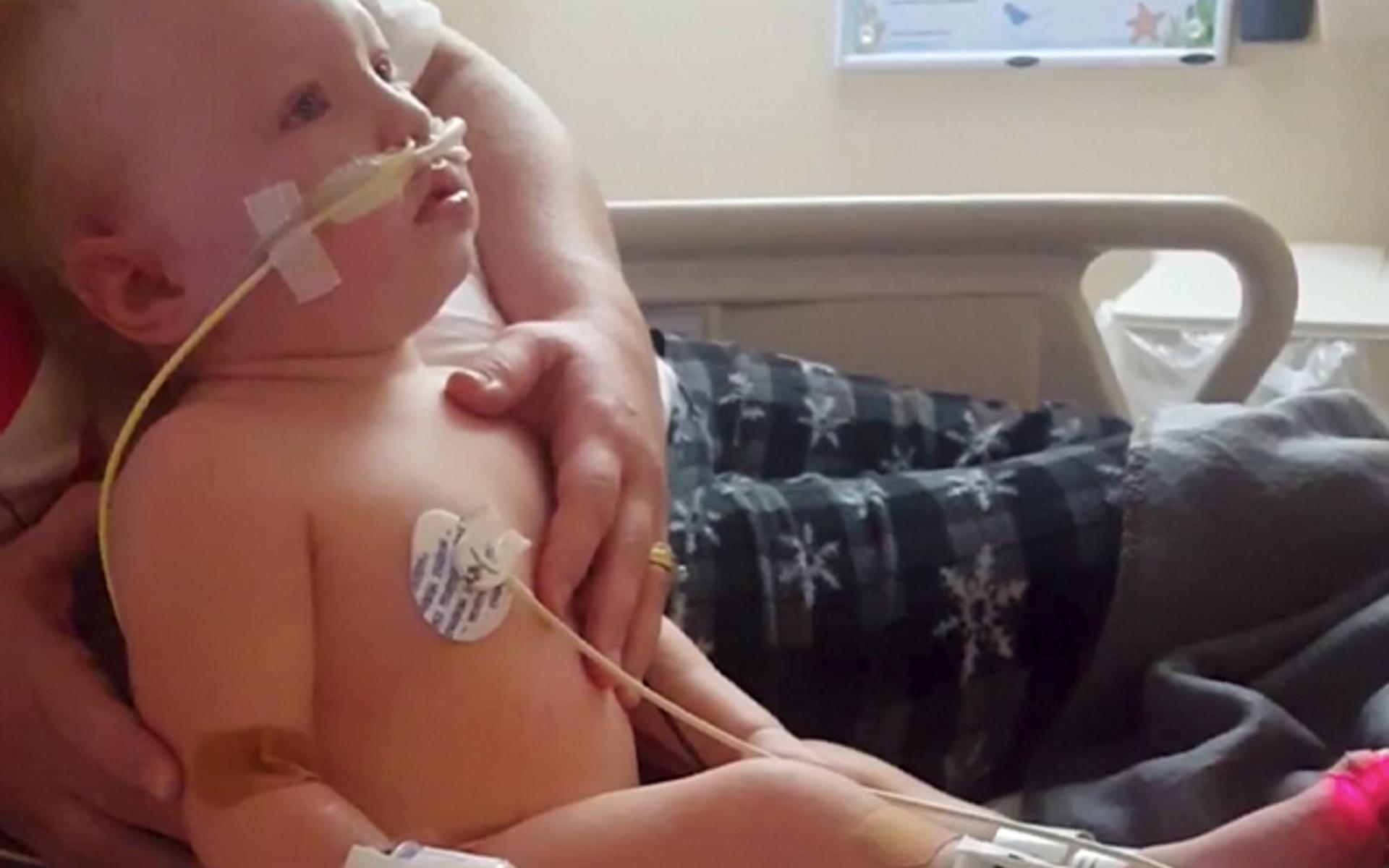 Isabella im Krankenhaus