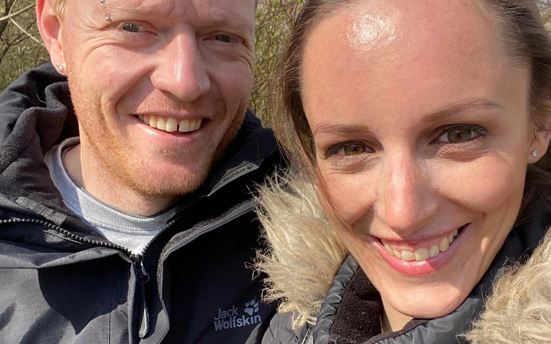 Peter Mark mit seiner Frau