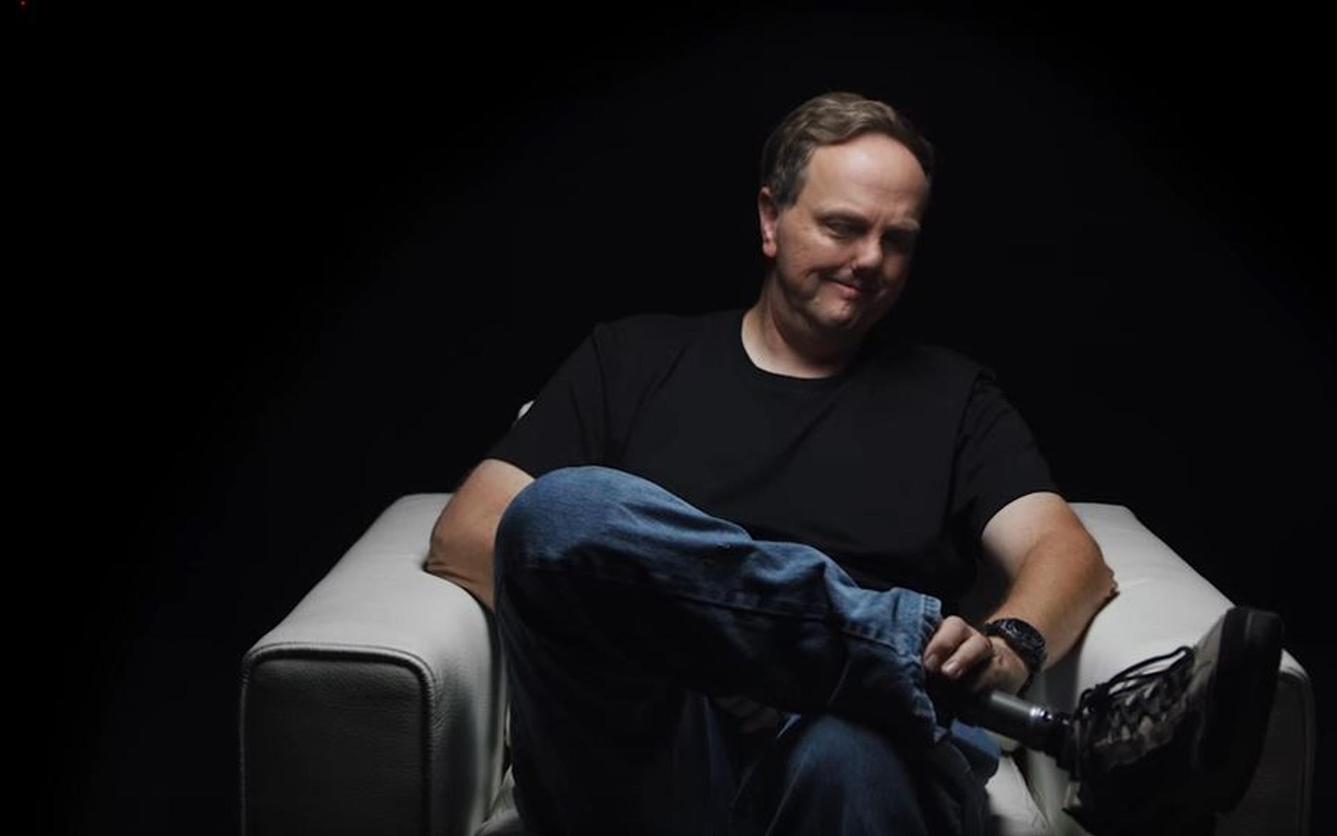 Darrin Ray mit seinem amputierten Bein