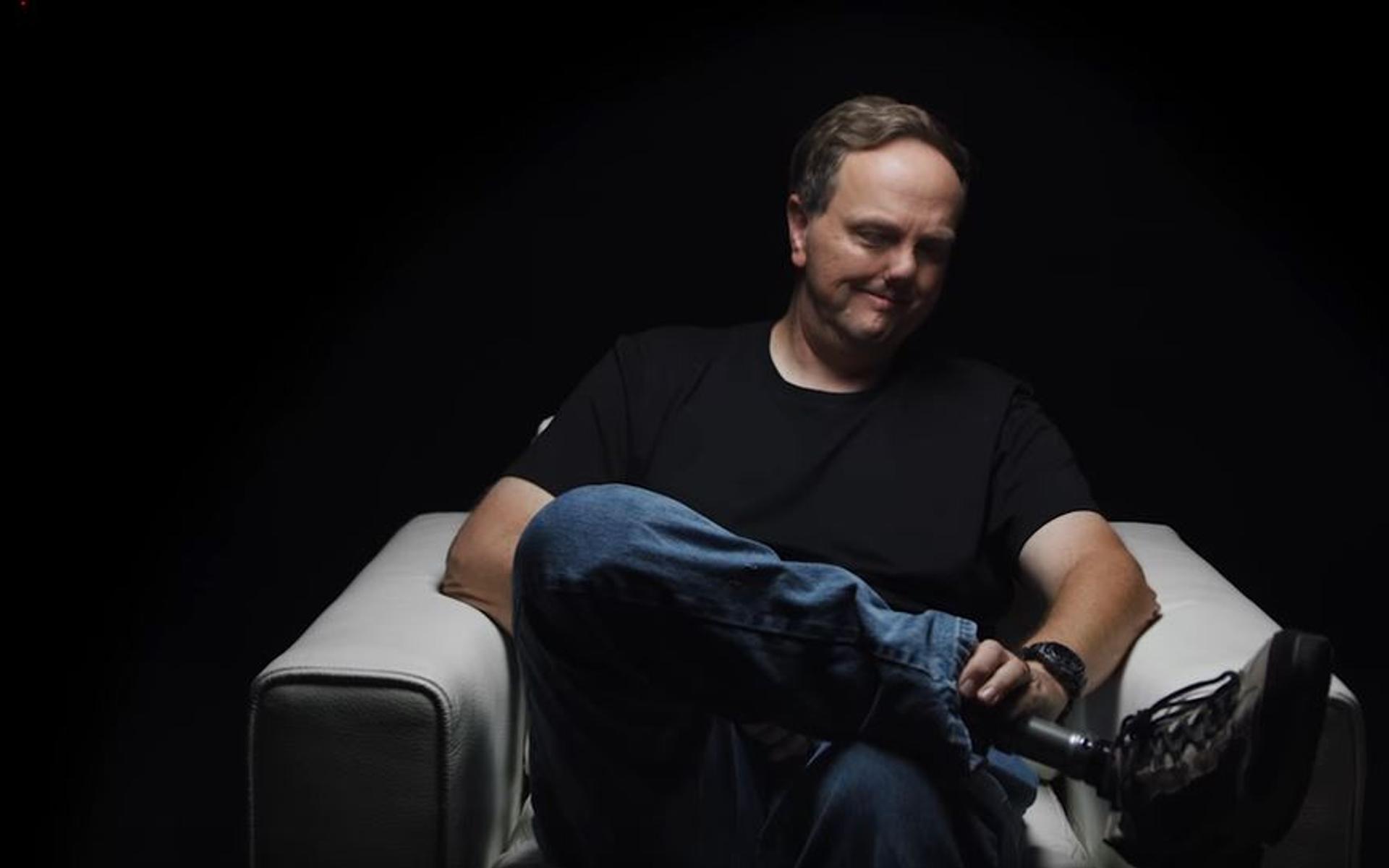 Darrin Ray mit seinem amputierten Bein