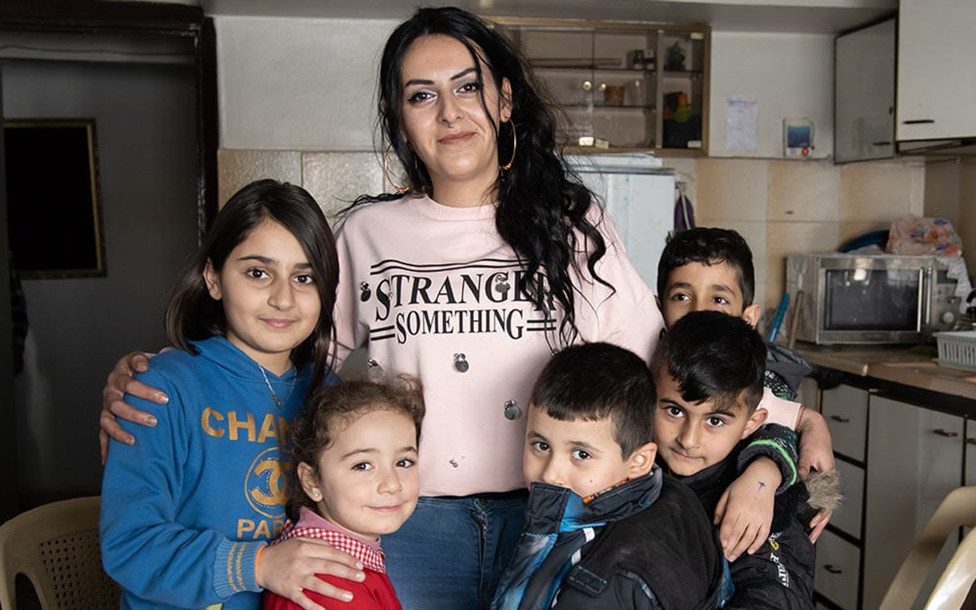 In ihrer Gemeinde setzt sich Sozan im Kinderdienst ein 