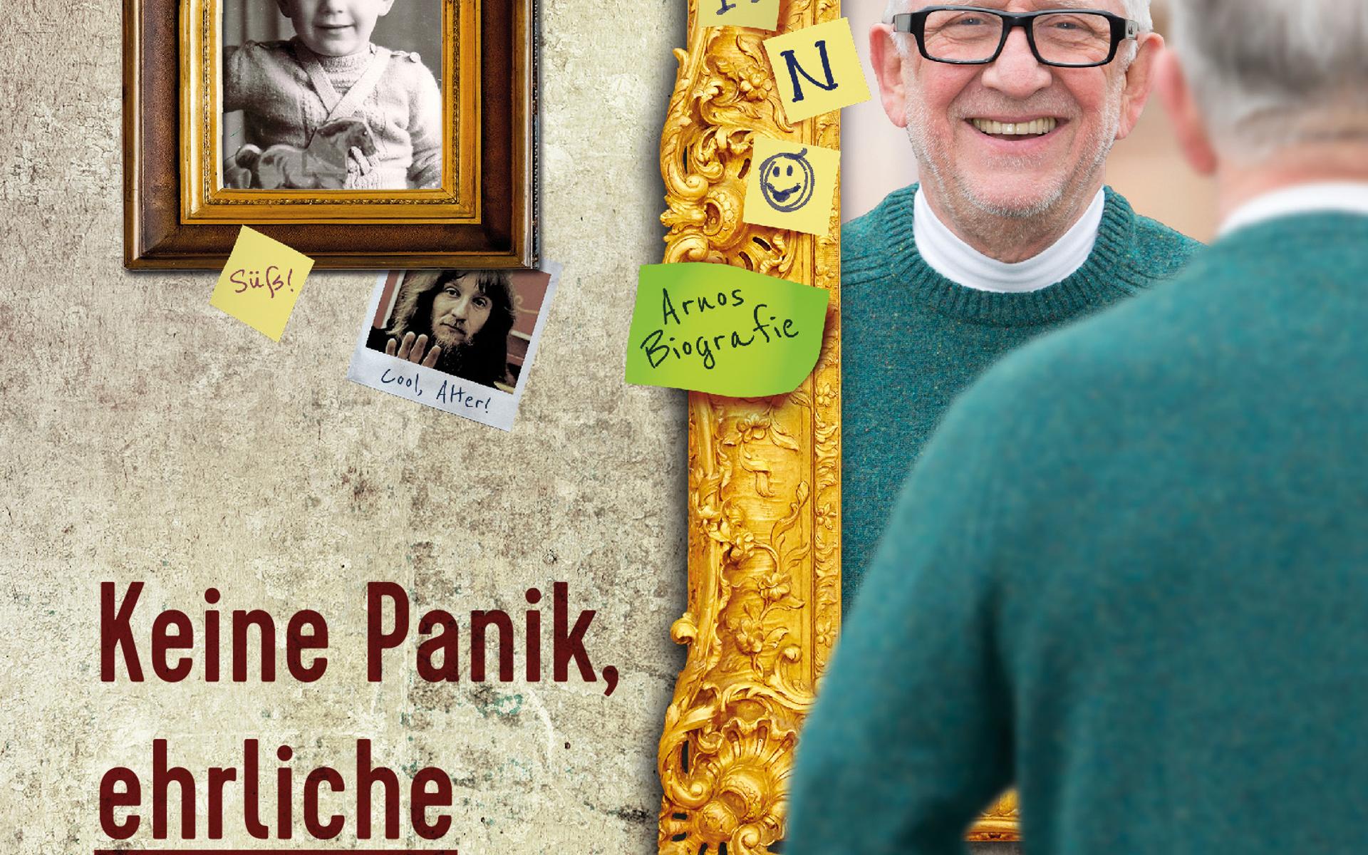Buchcover «Keine Panik, ehrliche Spiegel altern immer mit!»
