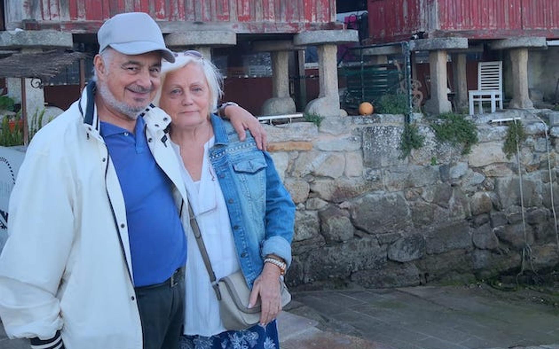 Helle Telk mit ihrem Mann Tito Colombo
