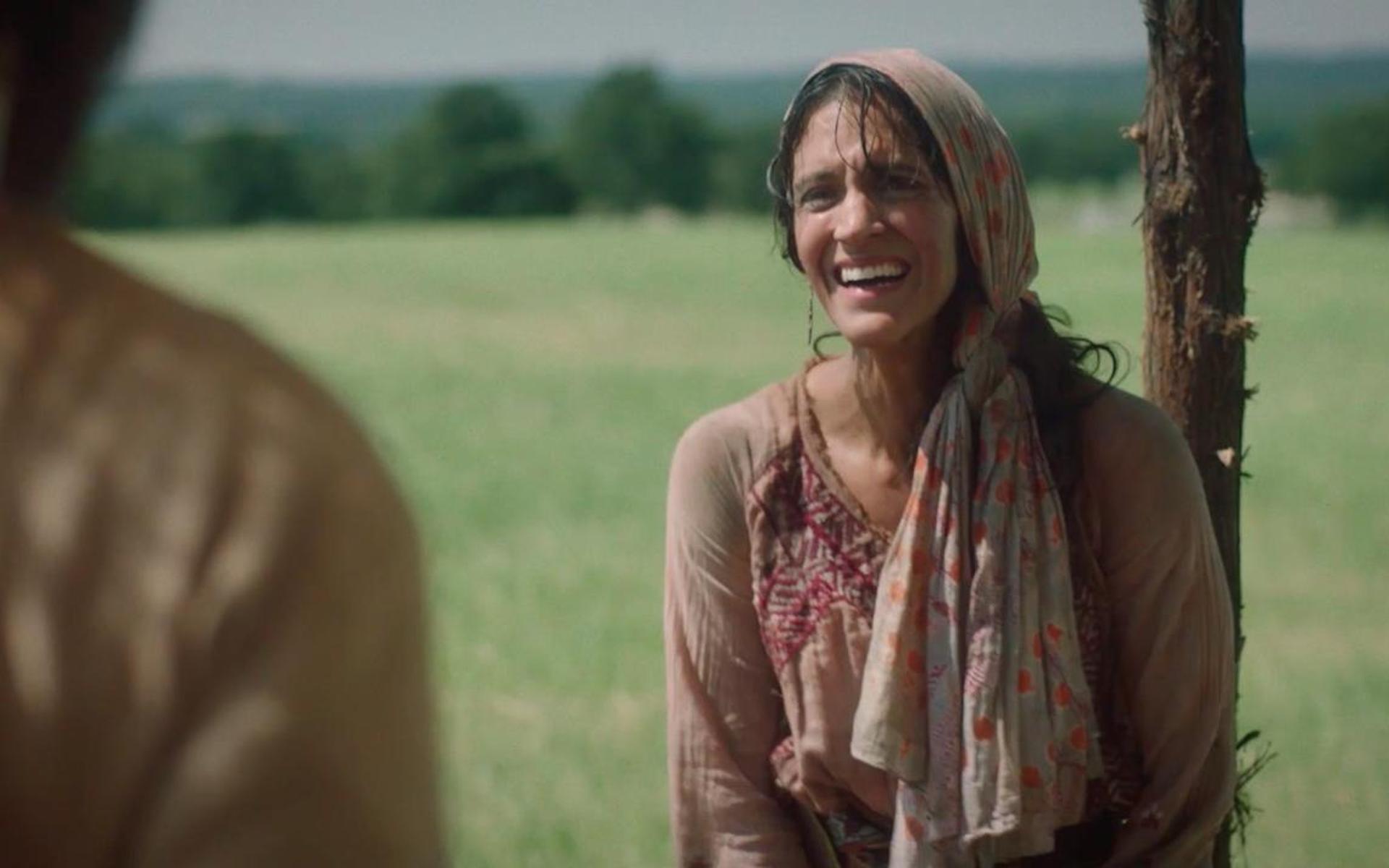 Die Freude der samaritischen Frau, wie sie in der Serie «The Chosen» dargestellt wird.
