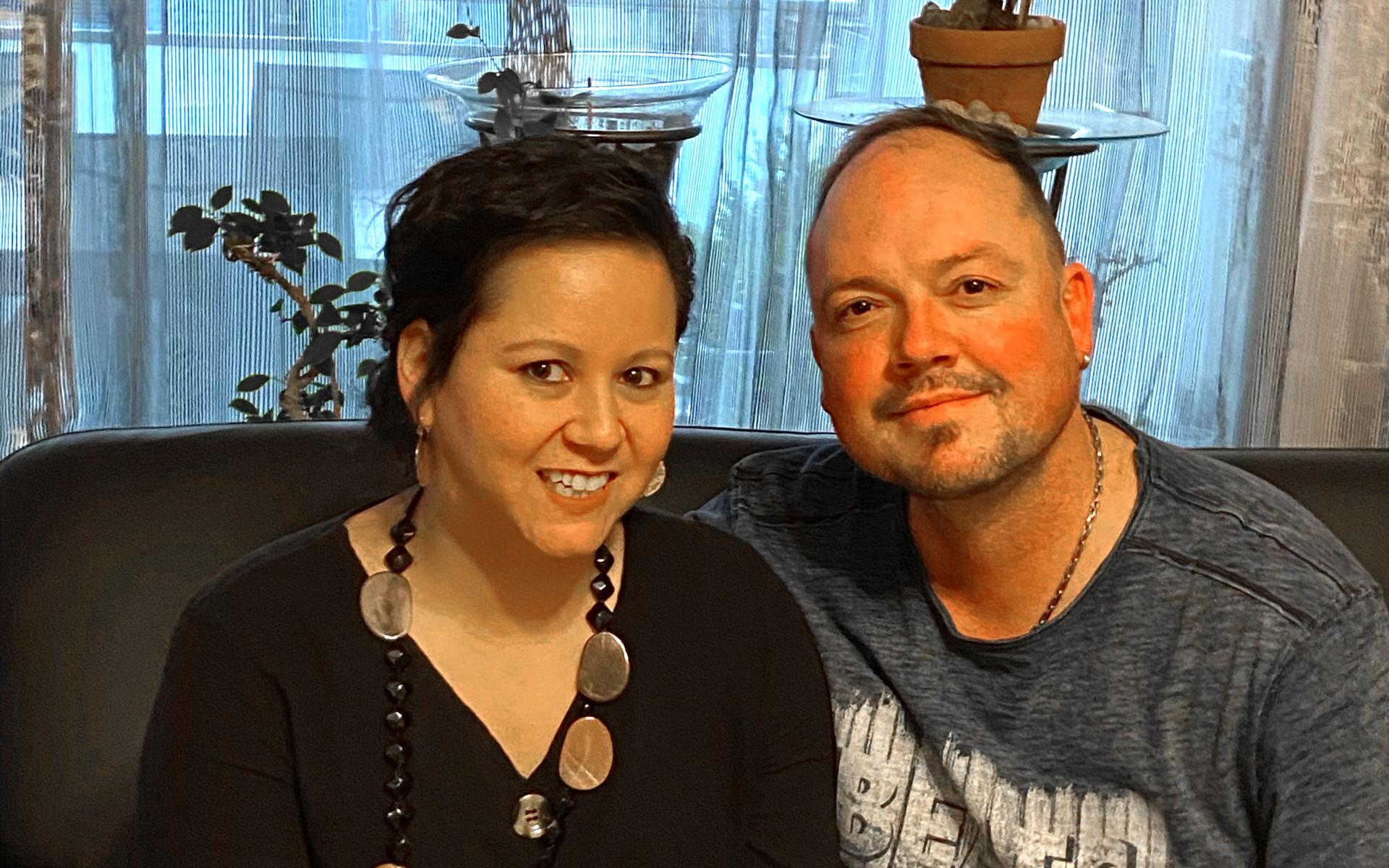 Kathrin und Dewald Venter