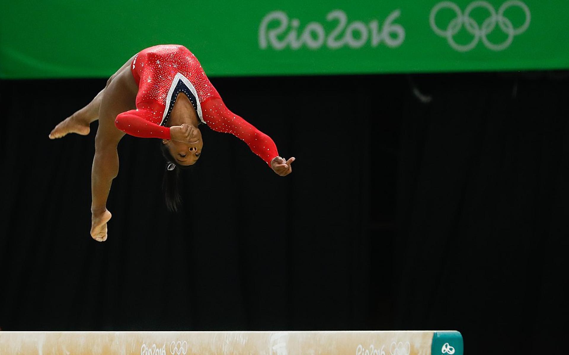 Simone Biles bei den Olympischen Spielen 2016