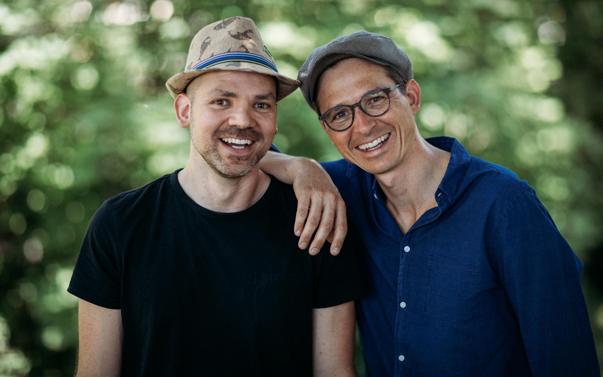 Beni und Christian Hunziker als Bruderboot