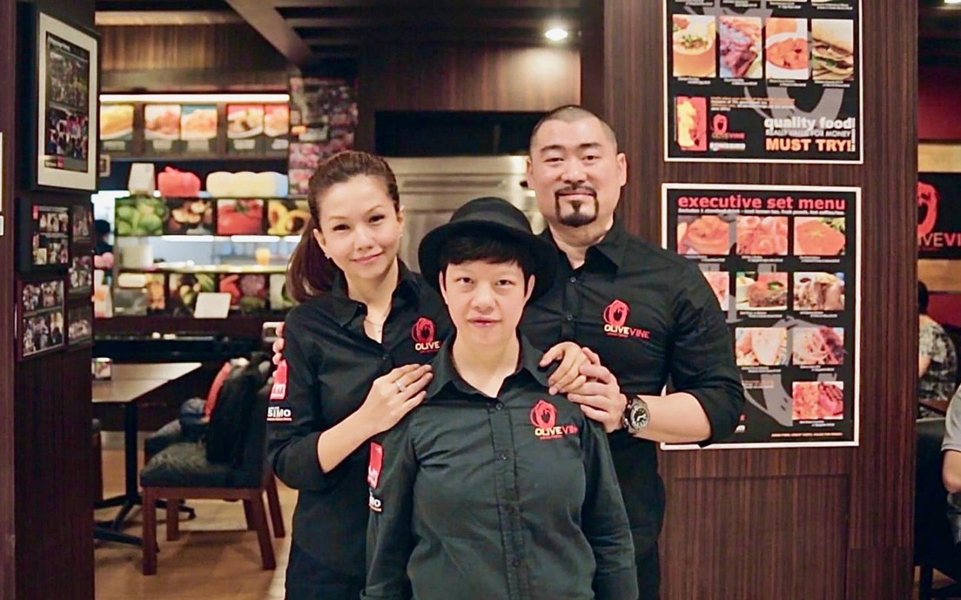 Judith und Jason Ong mit Tochter Joel