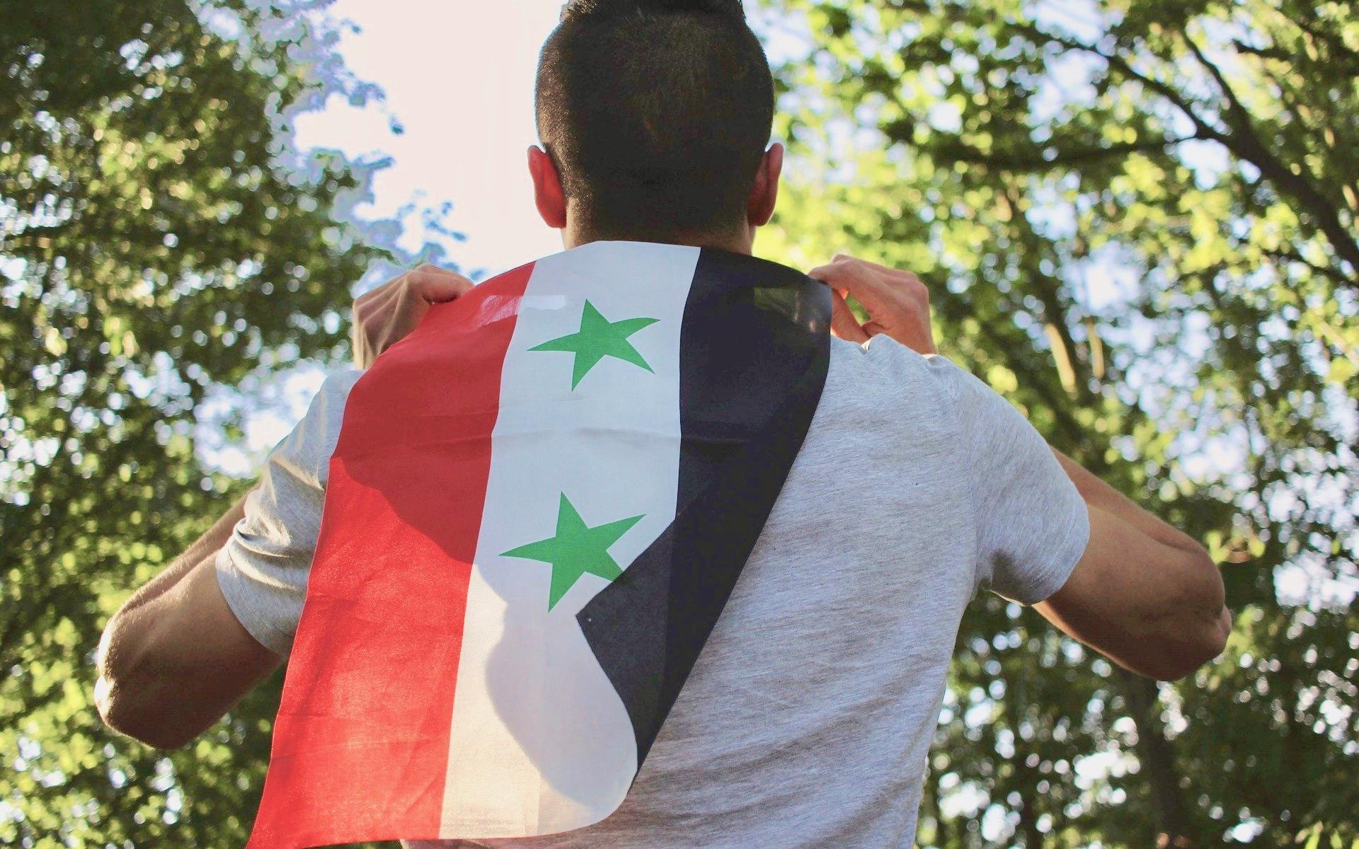Mann in Syrien