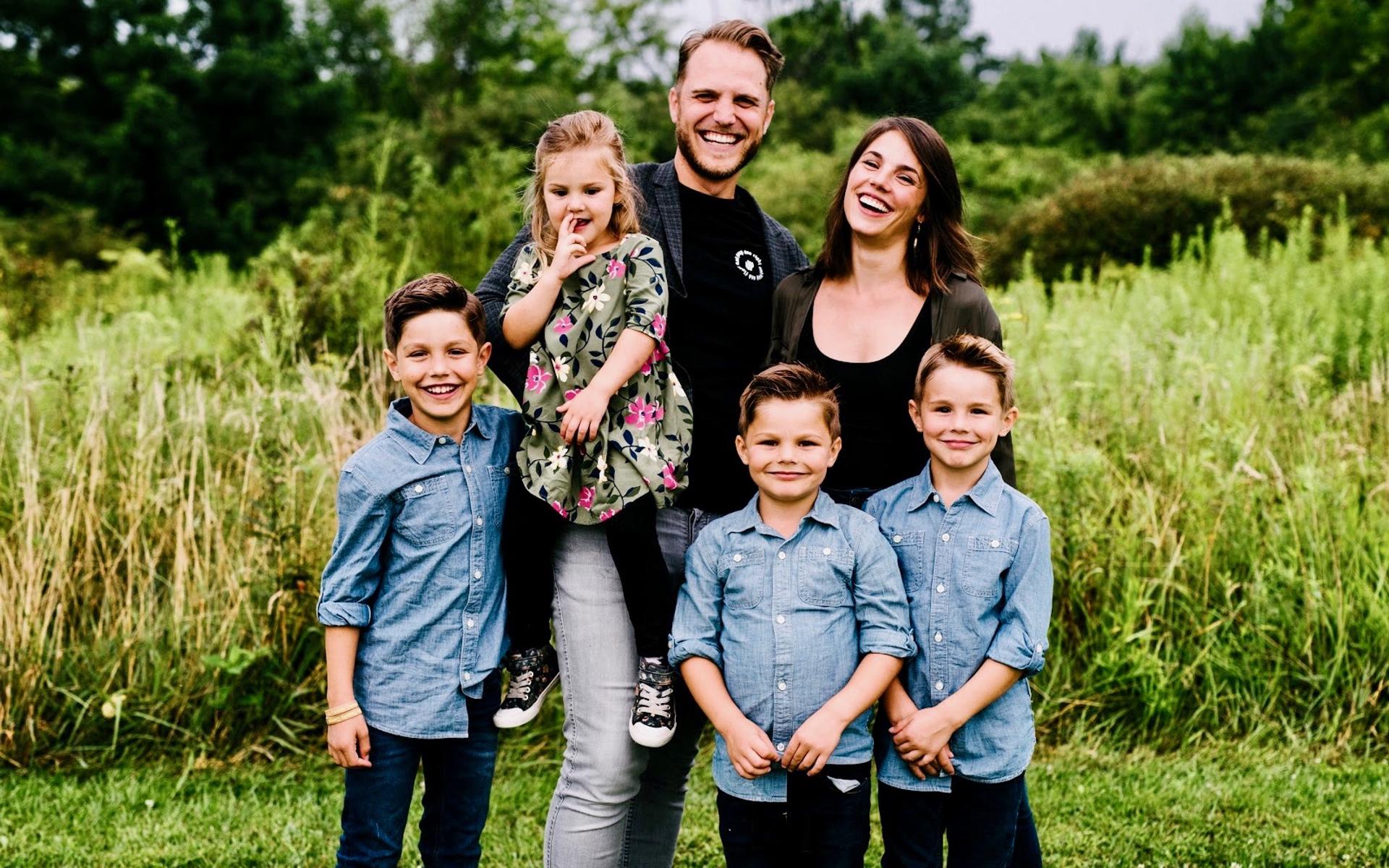 Melanie Owen und ihre Familie