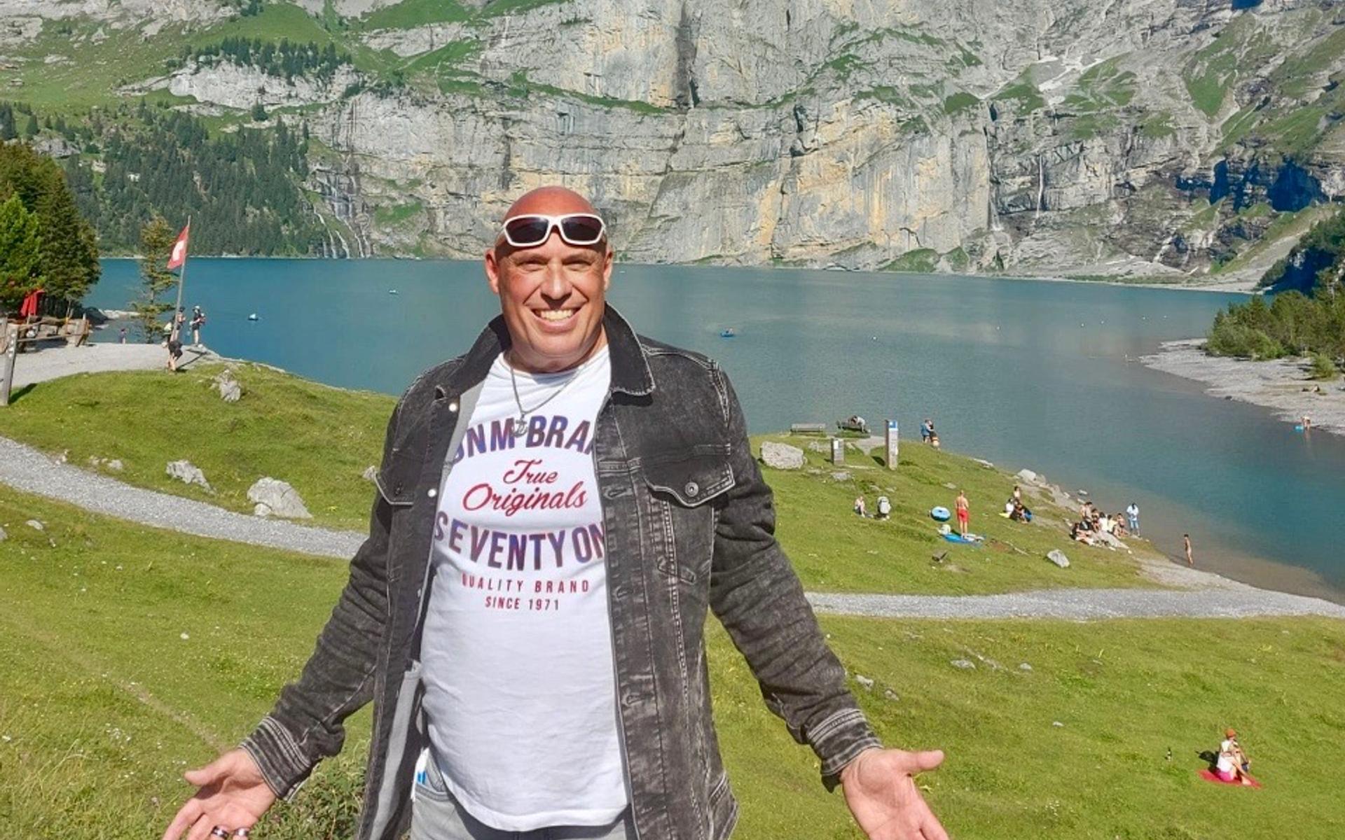 Heinz Buser in der Natur