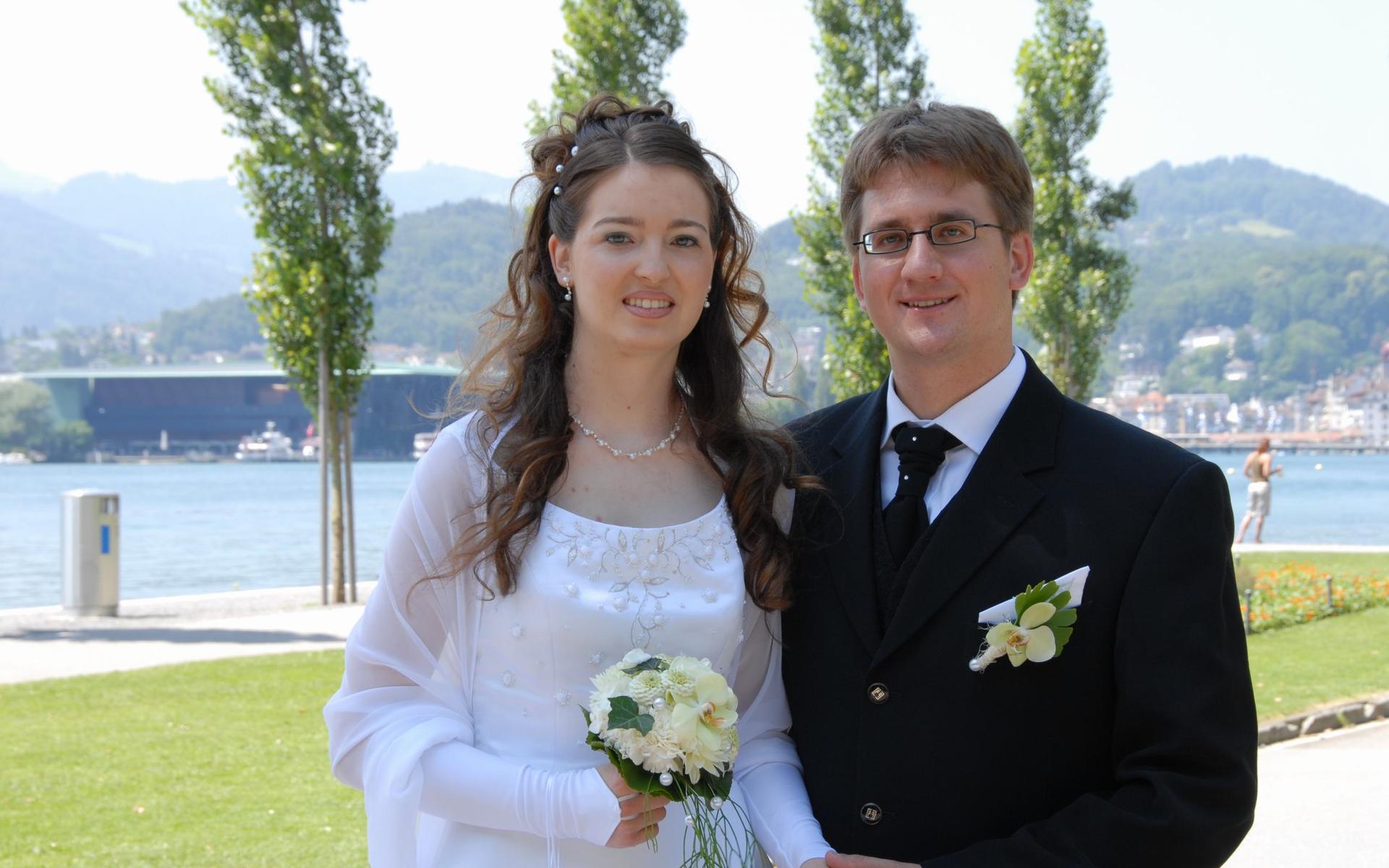 Die Hochzeit von Iwan und seiner Frau Carina