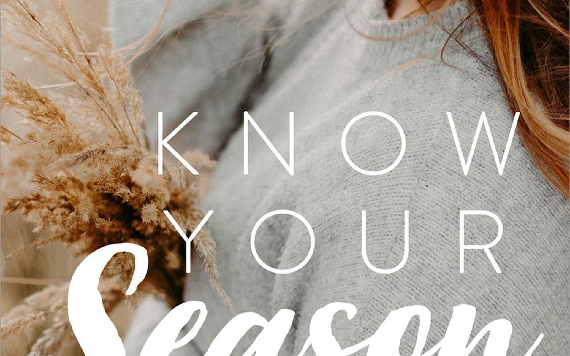 Buch «Know your Season»