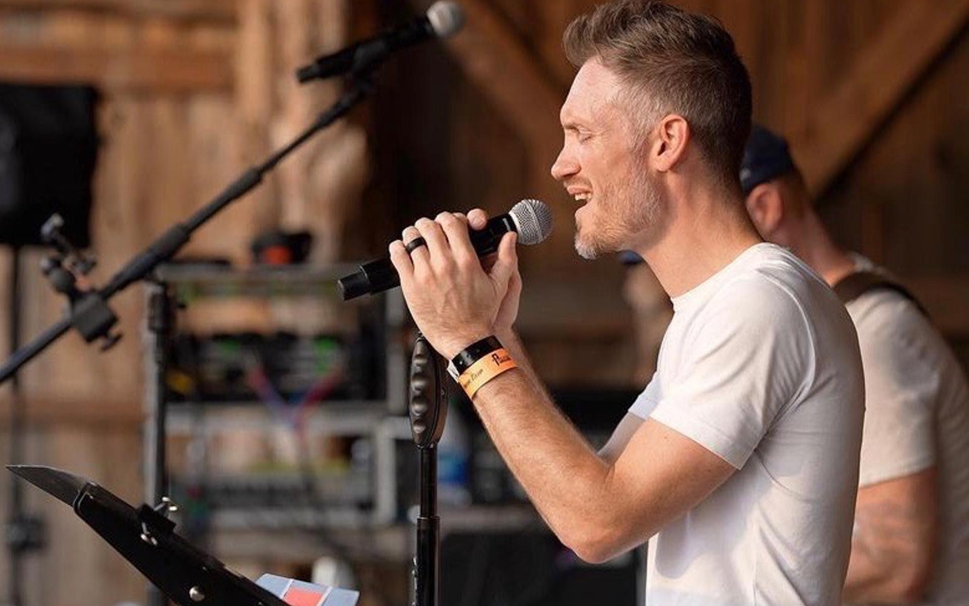 Dave Pittman beim Singen