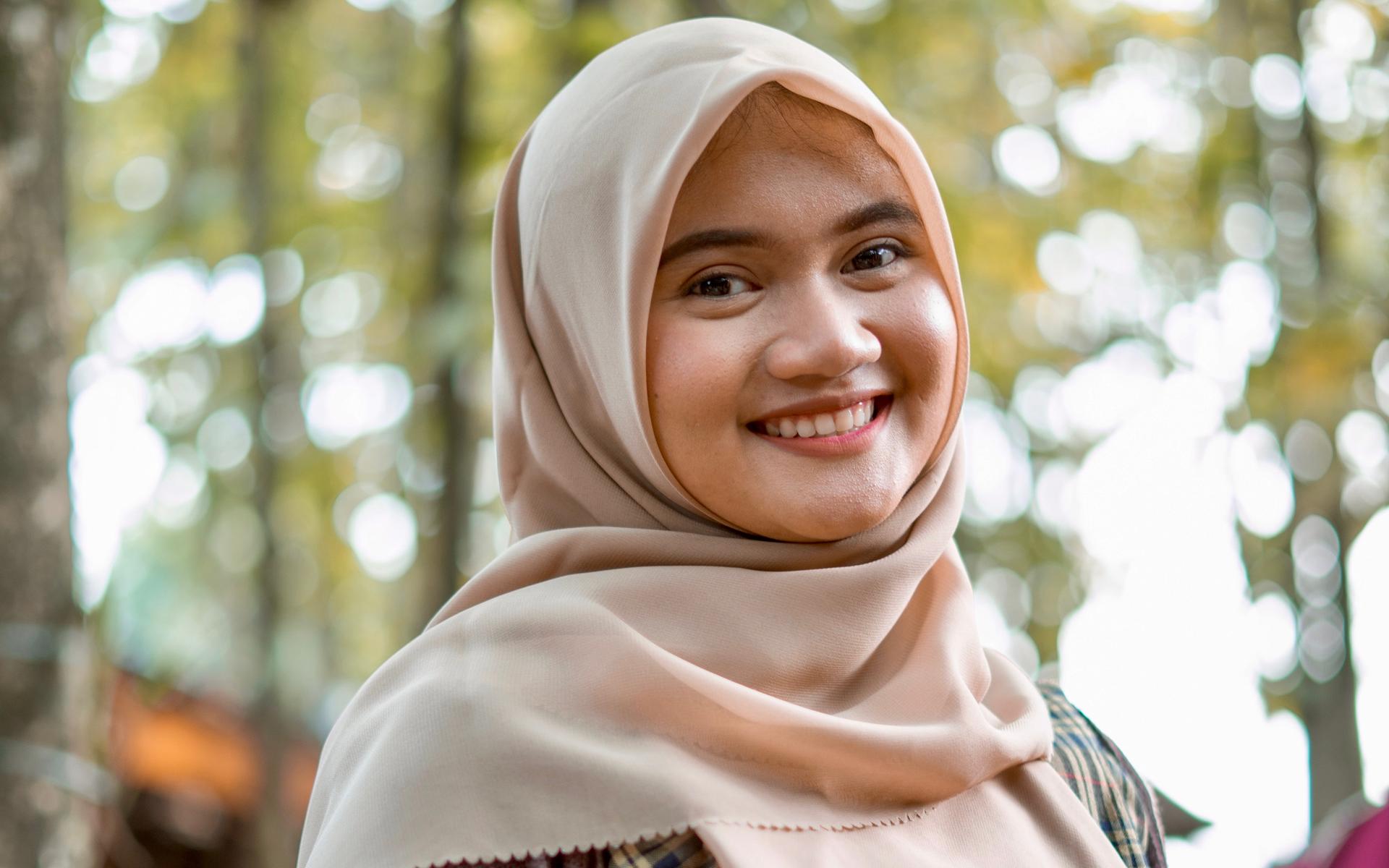 Muslimische Frau
