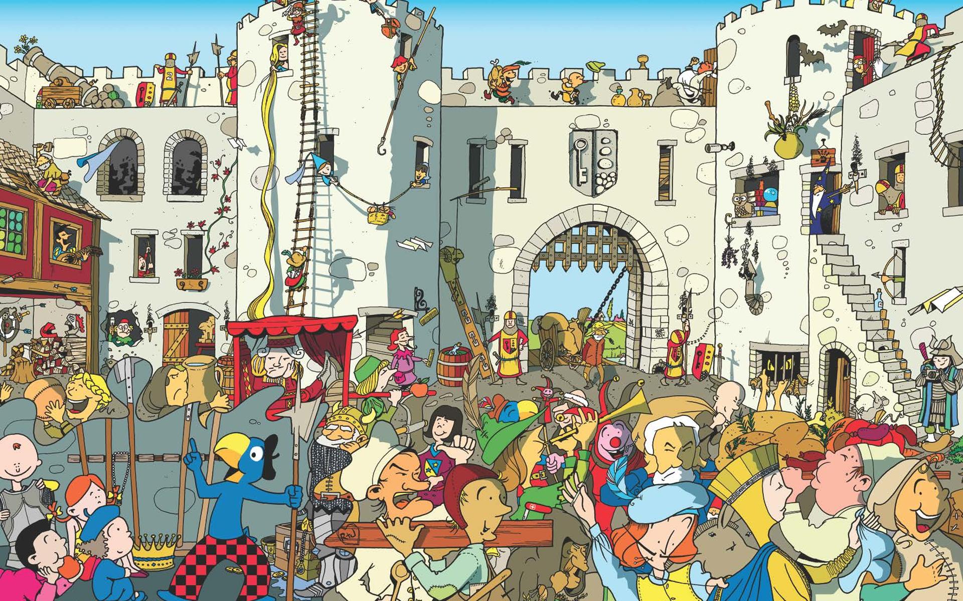 Illustration von Globi