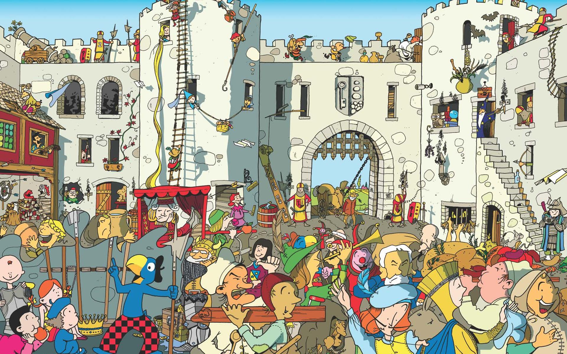 Illustration von Globi