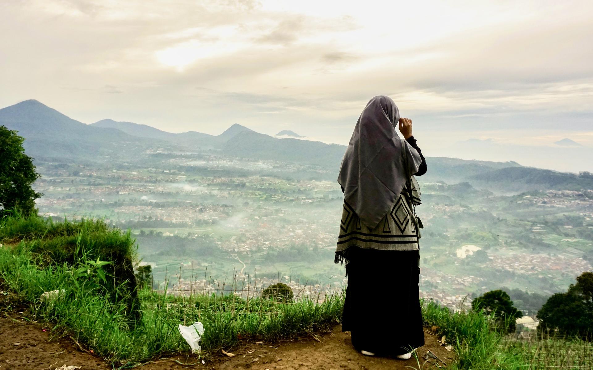 Muslimische Frau
