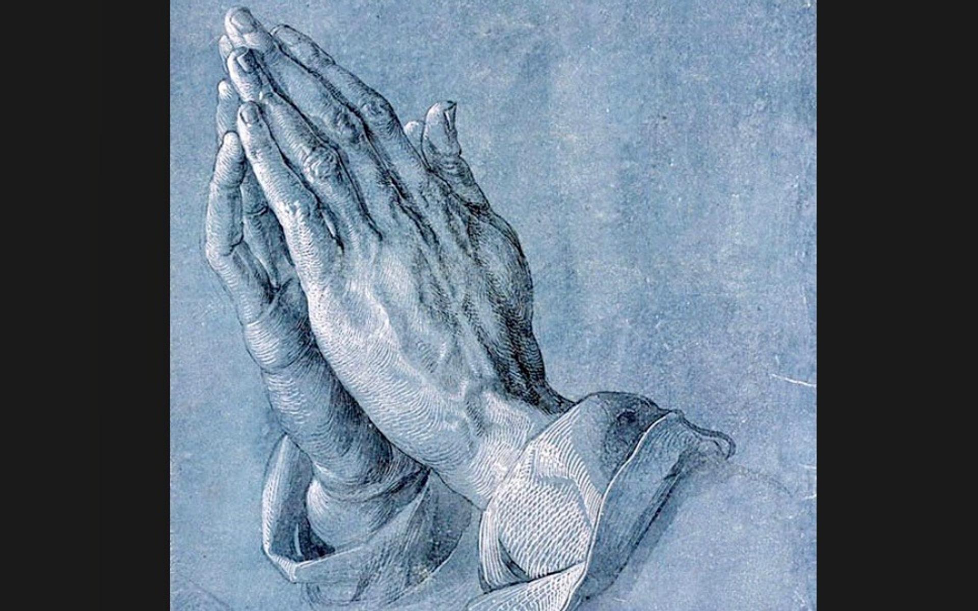 «Betende Hände»: Zeichnung vom Deutschen Albrecht Dürer