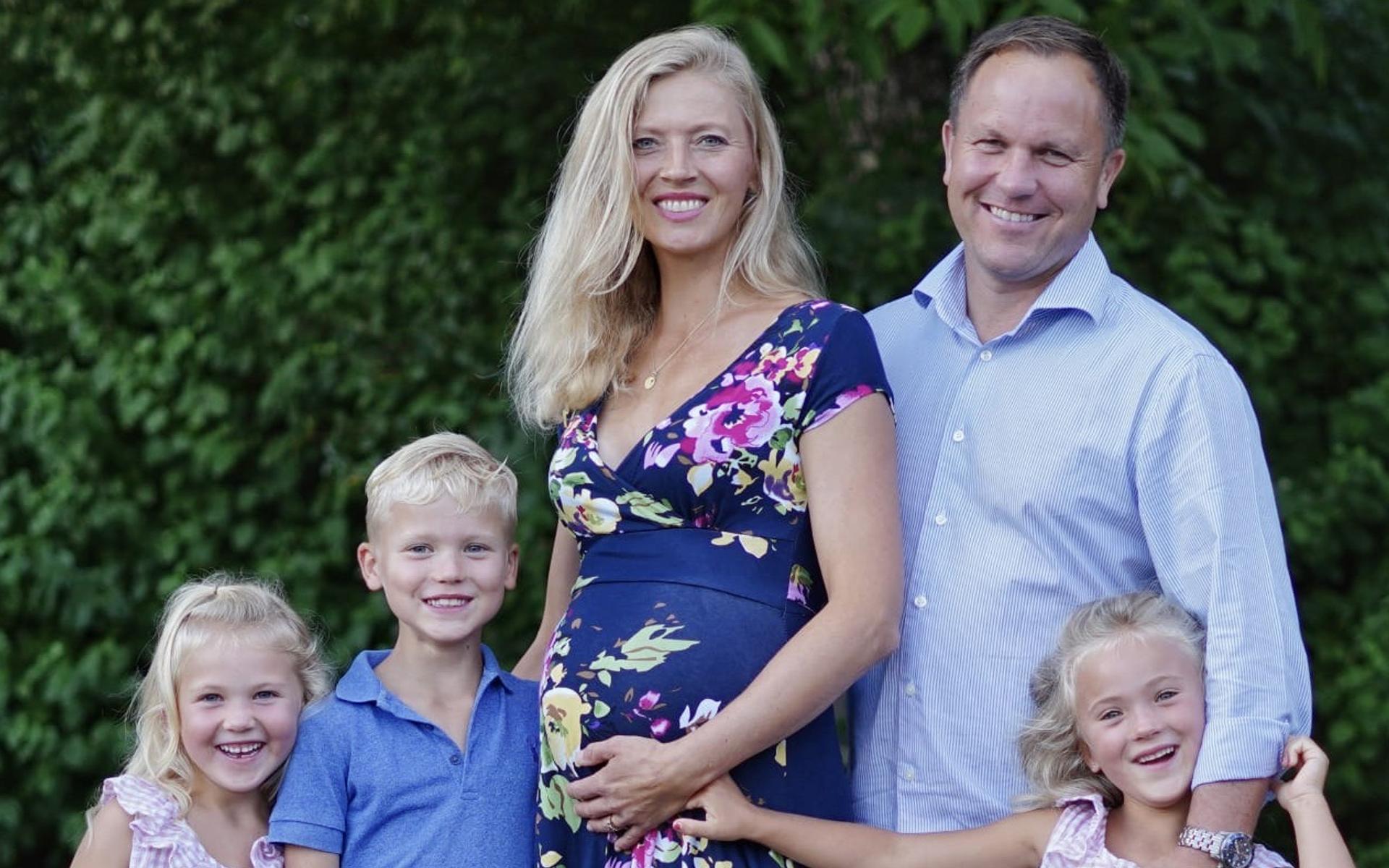 Gabriëlla Schaerer mit ihrer Familie