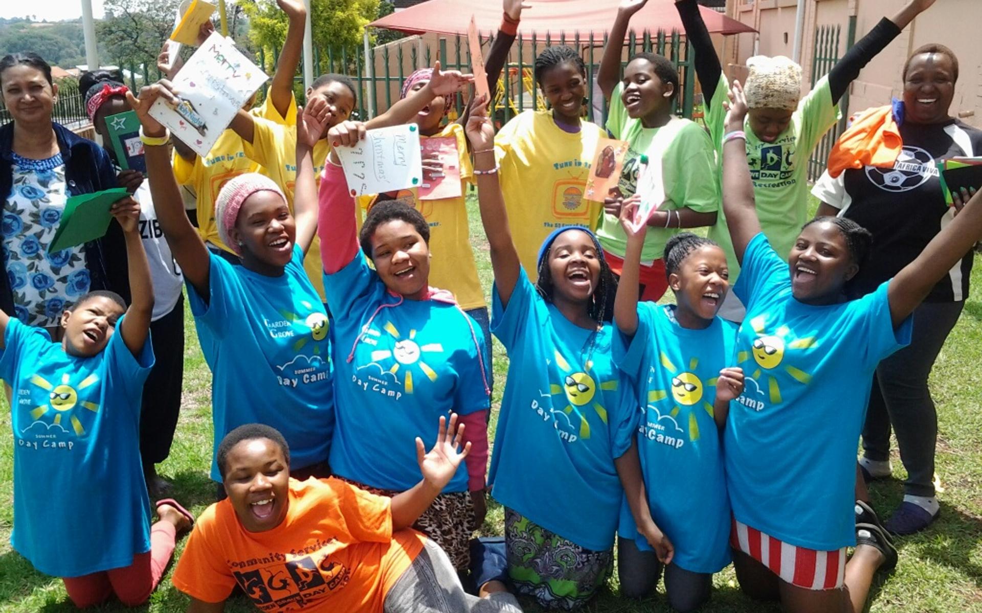 Kinder des «Christ Church Christian Care Centre» in Johannesburg