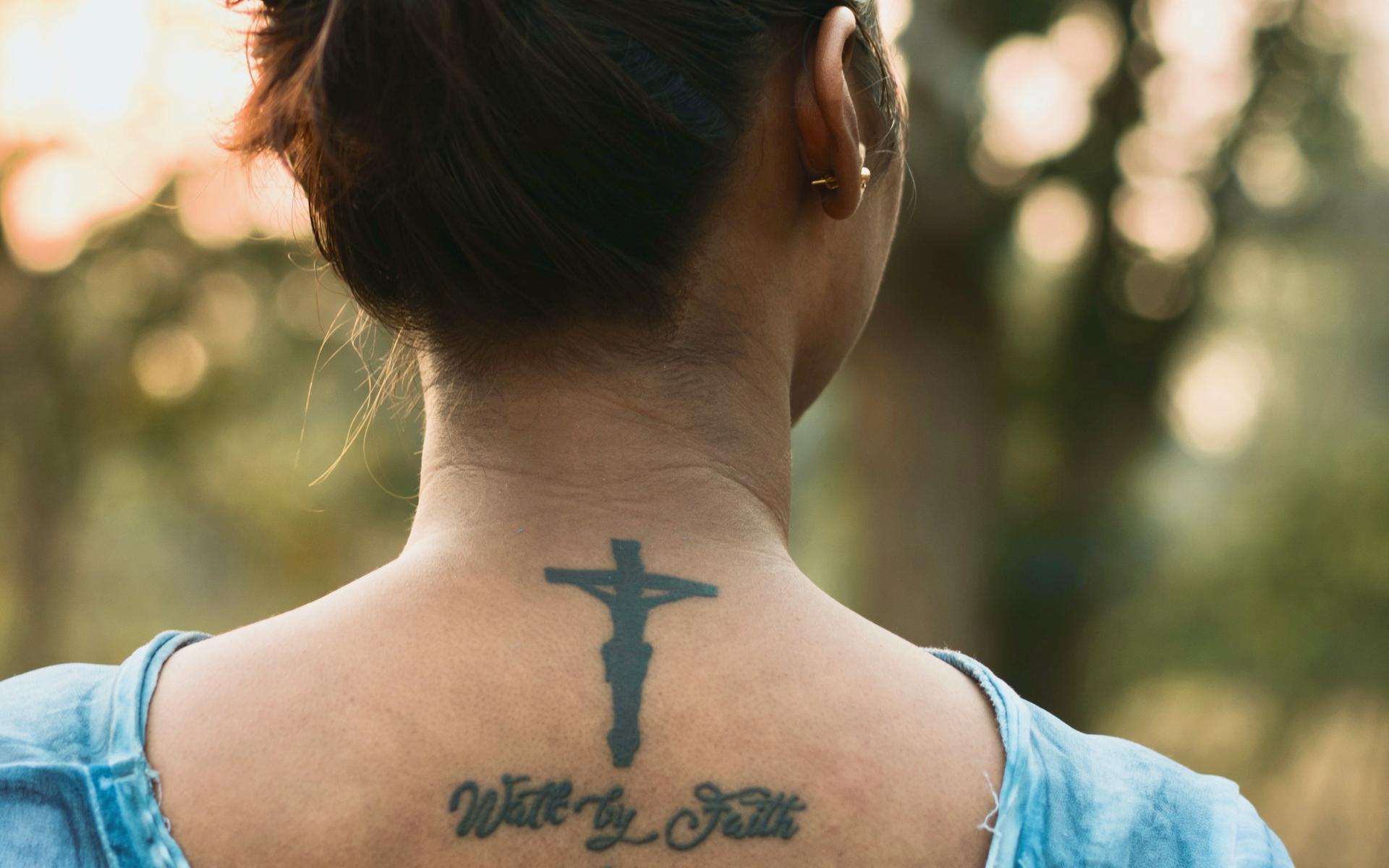 Christliches Tattoo