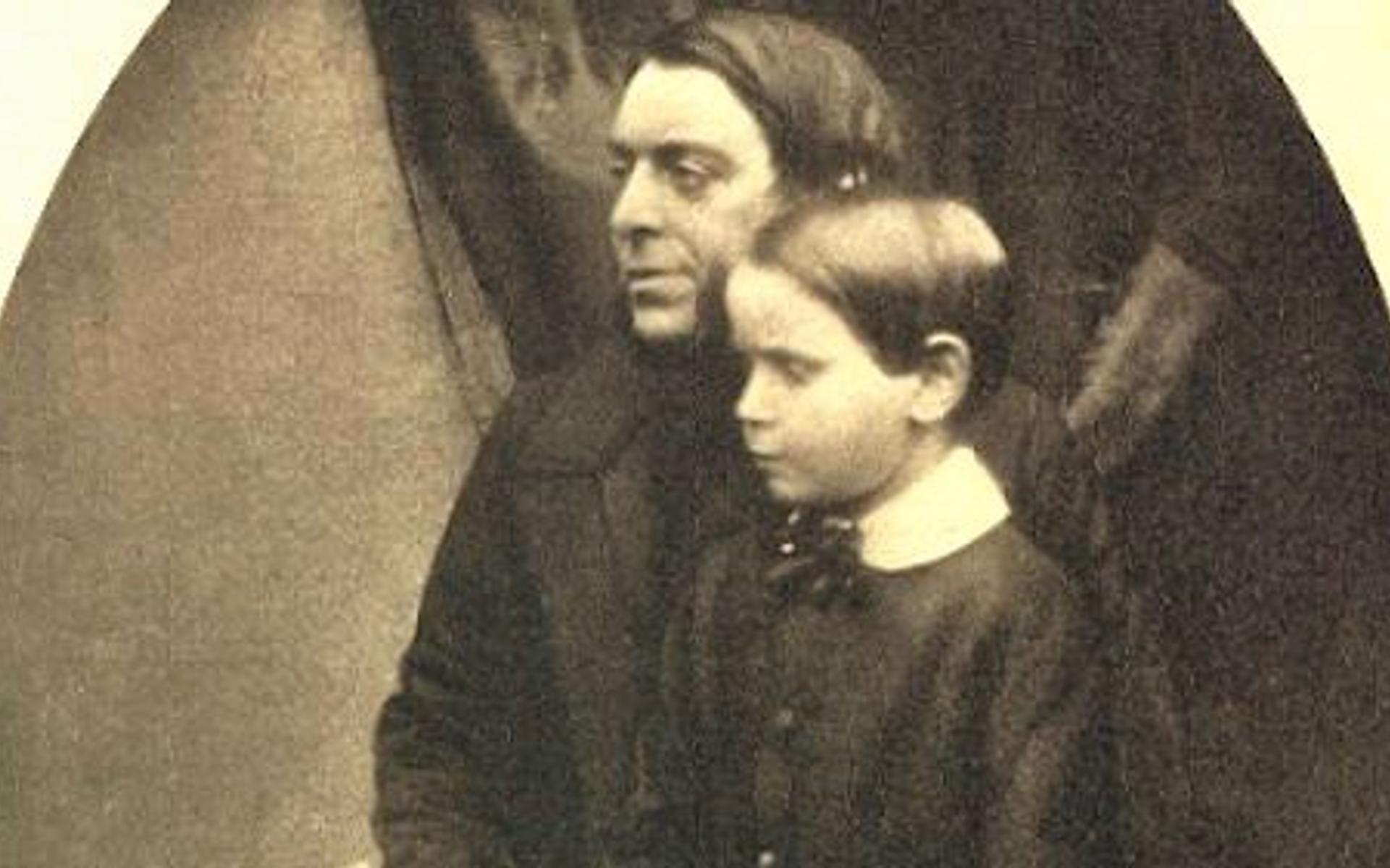 Philip Henry Gosse mit seinem Sohn Edmund