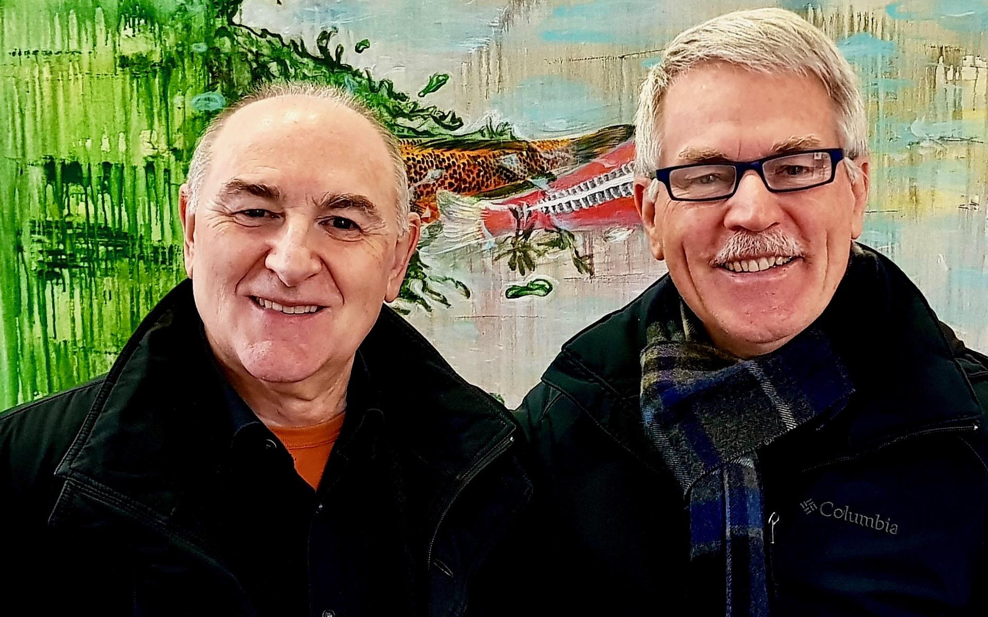 Carlos Martínez und Jean-Daniel von Lerber im Dezember 2022