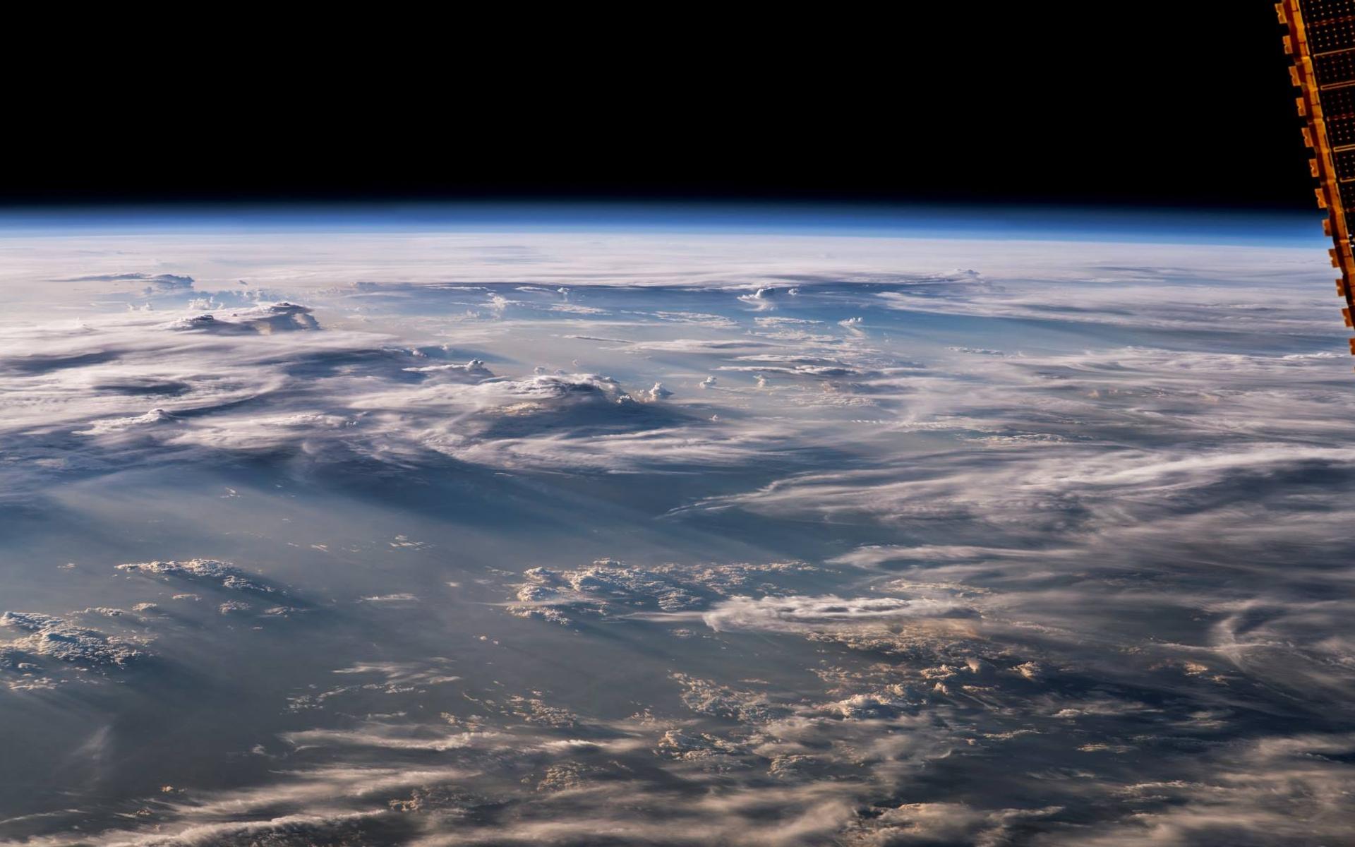 Aussicht aus dem All - Foto von Jeff Williams