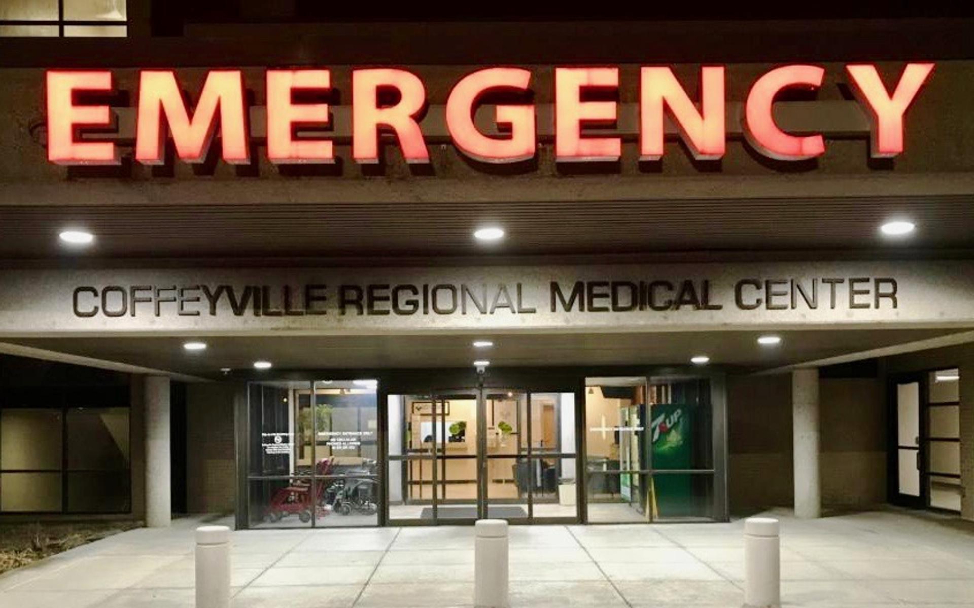Notaufnahme des Coffeyville Regional Medical Center in Coffeyville