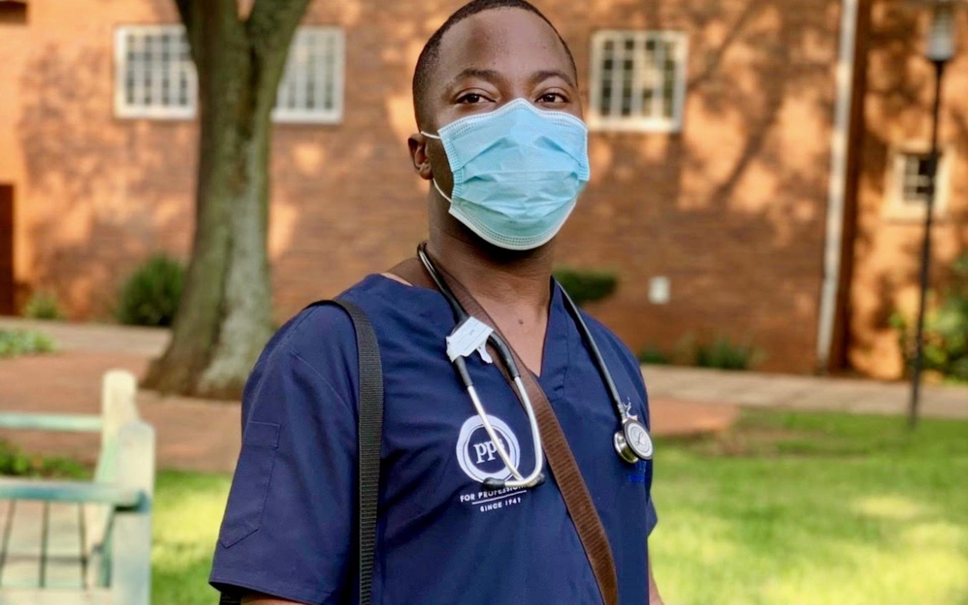 Sithembiso Madlala ist Assistenzarzt