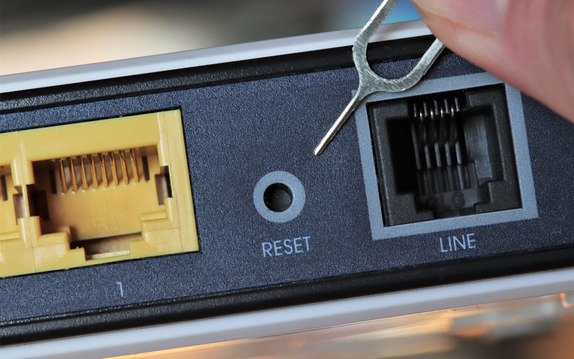 Reset auf einer Hardware