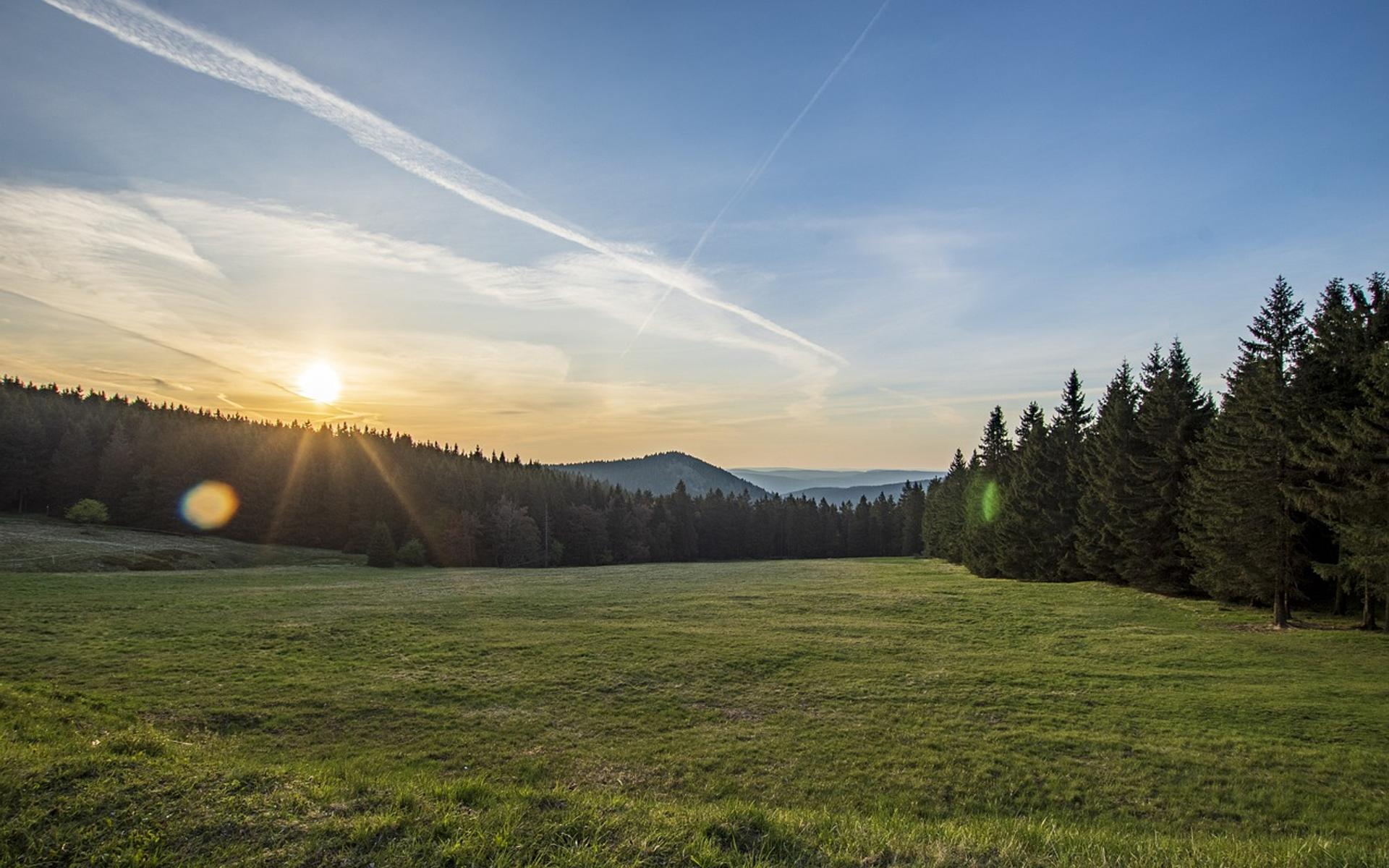 Schöner Sonnenaufgang
