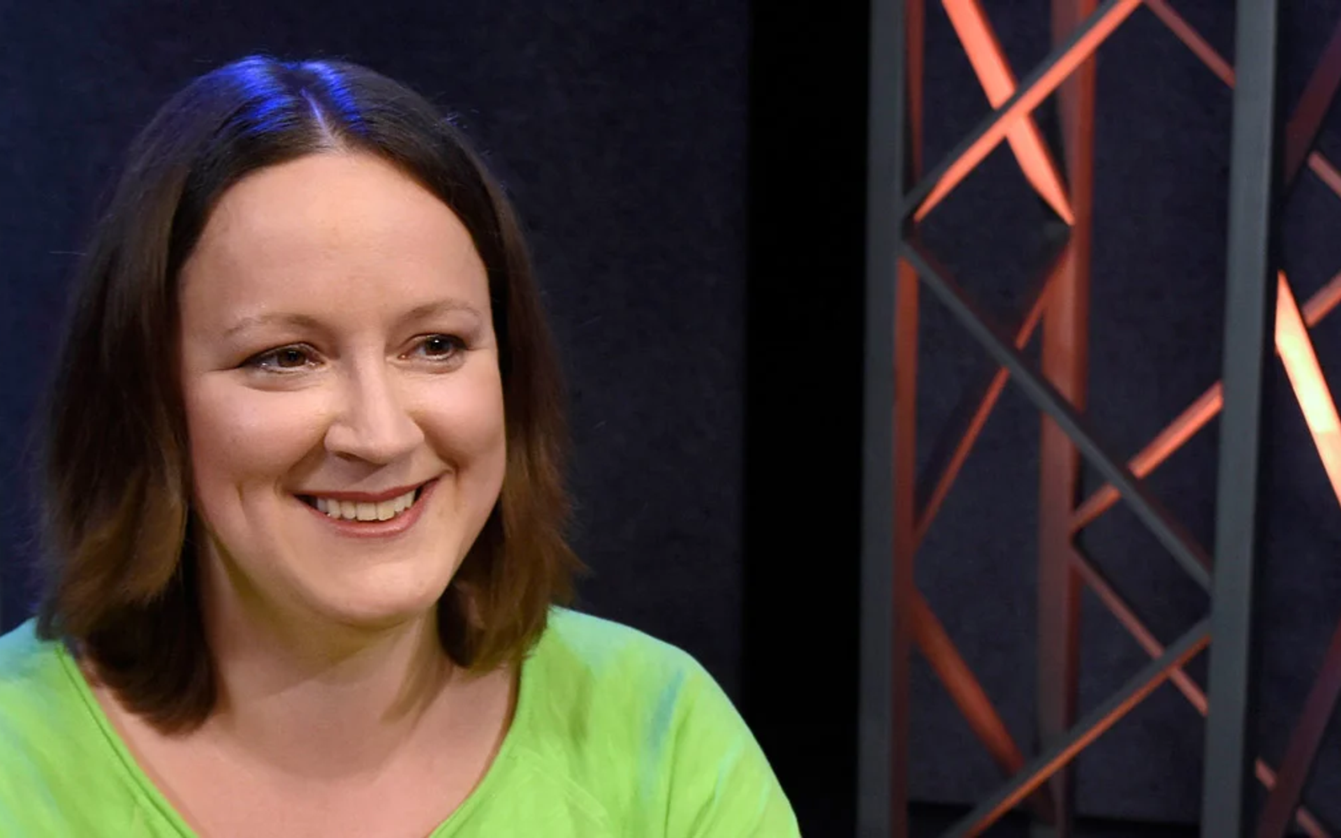 Die Autorin Katrin Faludi