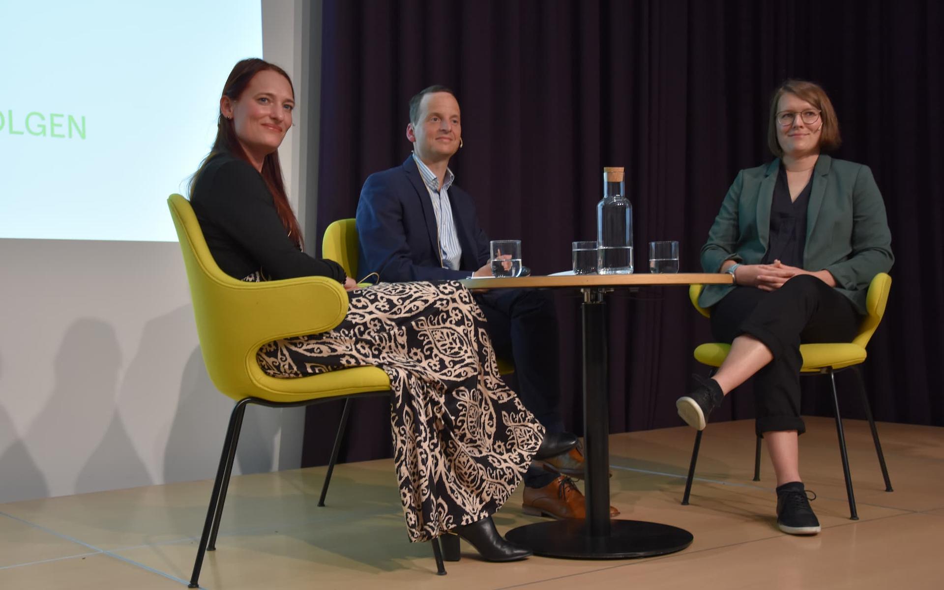 Rahel Bachem, Sebastian Muders und Mareike Augsbrger (vlnr.)