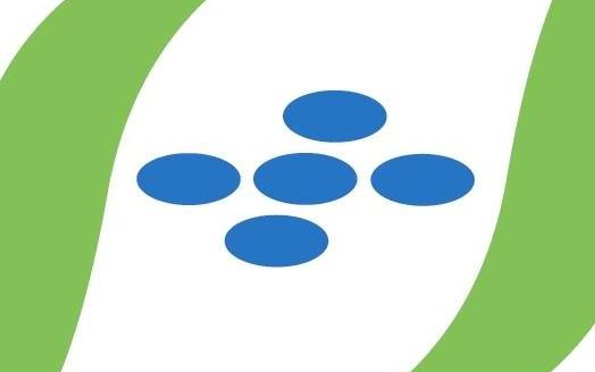 Das Logo der Kommunität Diakonissenhaus Riehen stellt die fünf Brote und zwei Fische dar.