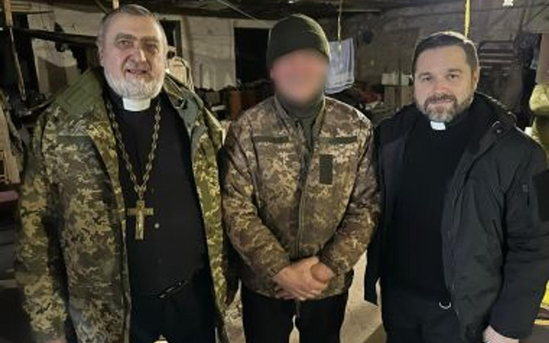 Militärseelsorger in der Ukraine