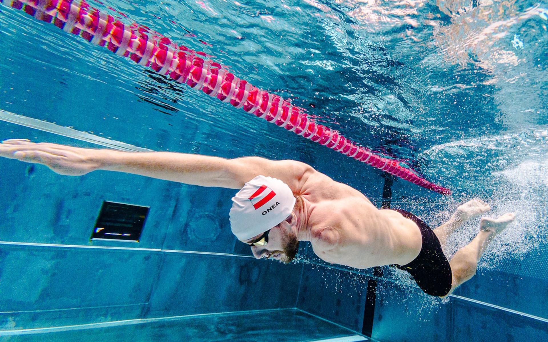 Andreas Onea beim Training