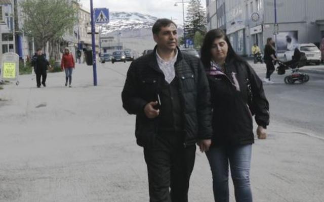 Saeed Ziadah mit seiner Frau 