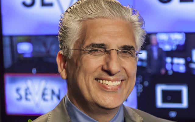 Dr. Hormoz Shariat im Fernsehstudio