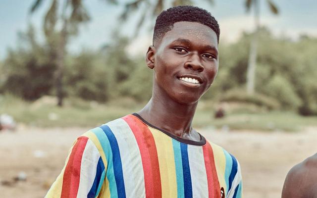 Junger Mann in Afrika