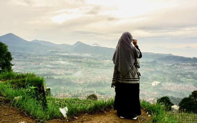 Muslimische Frau