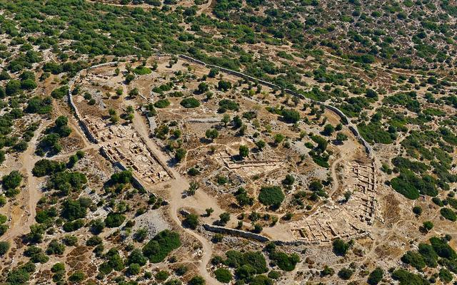 Nördliche Sicht auf Khirbet Qeiyafa