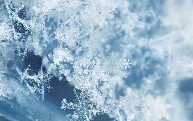 Keine Schneeflocke ist gleich wie die andere